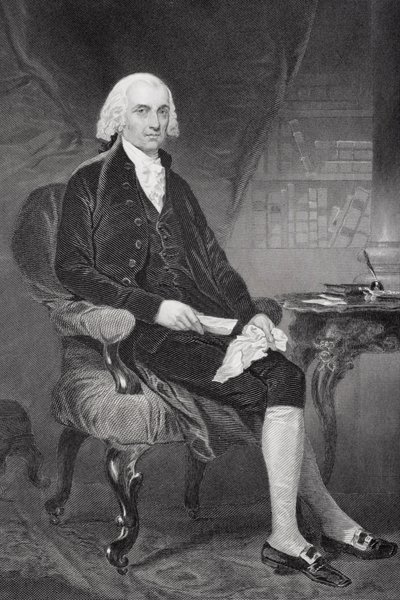 James Madison (1751-1836) von Alonzo Chappel